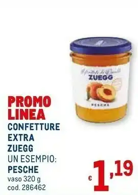 Metro Zuegg Marmellata offerta
