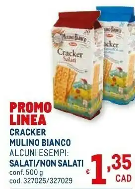 Metro Mulino Bianco Crackers offerta