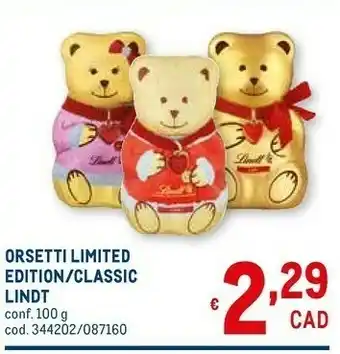 Metro Lindt Cioccolato offerta