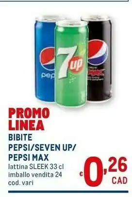 Metro Pepsi Bevande analcoliche offerta