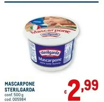 Metro Sterilgarda Mascarpone offerta