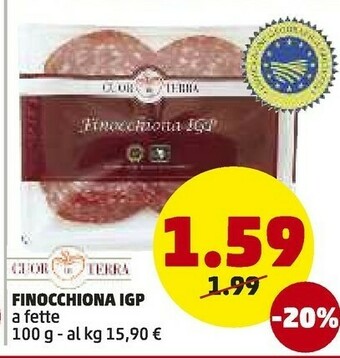 Cuor Di Terra Finocchiona Igp