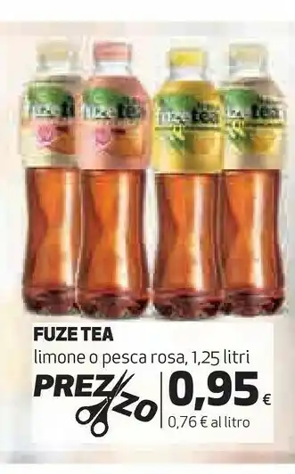 Coop Fuze Tea - Limone Con Una Nota Di Lemongrass 1250 G(ml) offerta