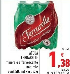 Conad Superstore Ferrarelle Acqua offerta