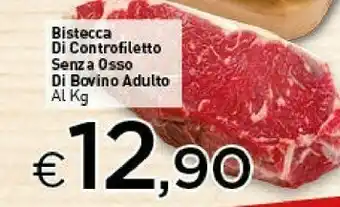 Crai Bistecca Di Controfiletto Senza Osso Di Bovino Adulto offerta