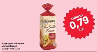 Eurospar Pan Bauletto bianco Mulino Bianco 400 g offerta