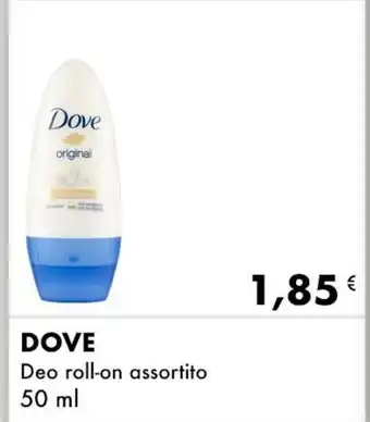 Iper Tosano DOVE Deo roll-on assortito 50 ml offerta