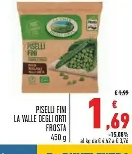Conad Fini Modena Piselli offerta