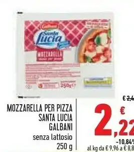 Conad Galbani Mozzarella offerta