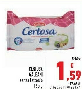 Conad Galbani Certosa offerta