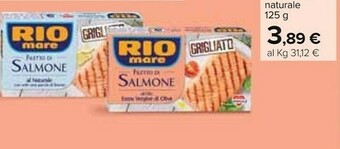 Carrefour Rio Mare Filetti Di Salmone Grigliati offerta