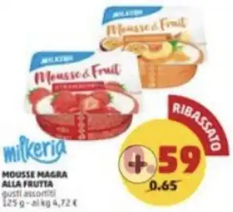 PENNY MOUSSE MAGRA ALLA FRUTTA gusti assortit 125g offerta