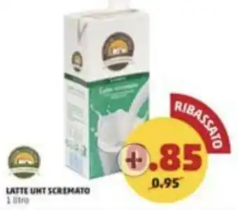 PENNY LATTE UNT SCREMATO 1 litro offerta