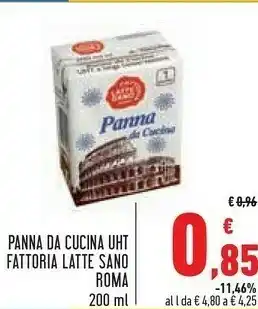 Conad Latte sano Panna offerta