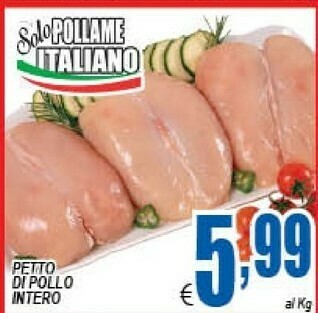DEM Petto di pollo offerta