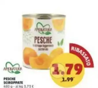 PENNY PESCHE SCIROPPATE 480 g offerta