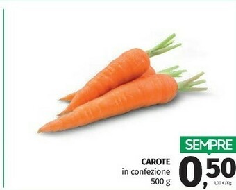 Pam Carote offerta