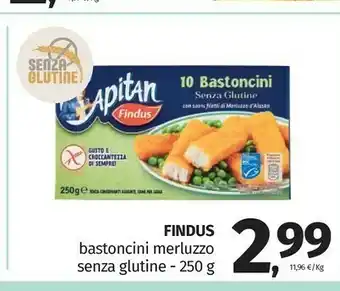 Pam Findus Bastoncini offerta