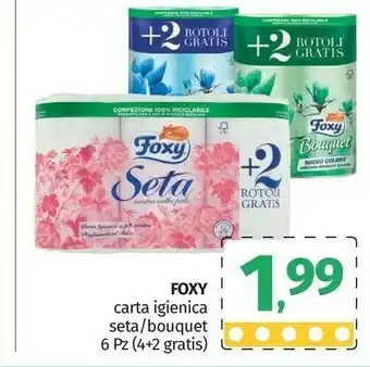 Pam Foxy Carta Igienica Seta offerta
