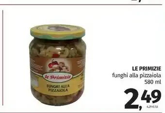 Pam Le Primizie Funghi Alla Pizzaiola offerta