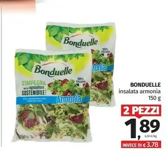 Pam Bonduelle Insalata offerta