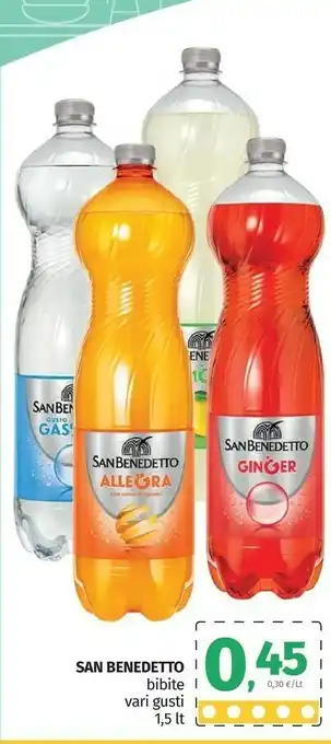 Pam San Benedetto San Benedetto - Ginger 1500 g(ml) offerta
