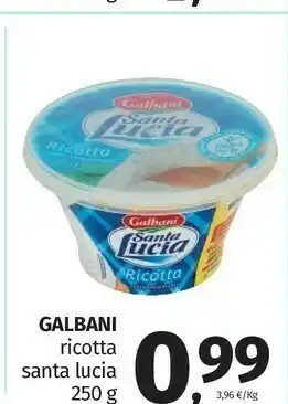 Pam Galbani Ricotta offerta