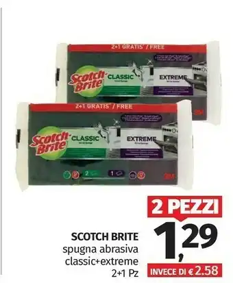 Scotch-brite Spugna Abrasiva Classic+extreme
