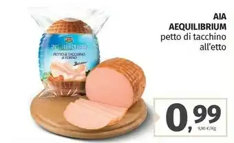Pam Aia Aequilibrium Petto Di Tacchino offerta