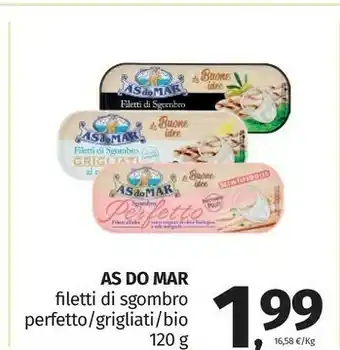 Pam Asdomar Filetti di sgombro offerta