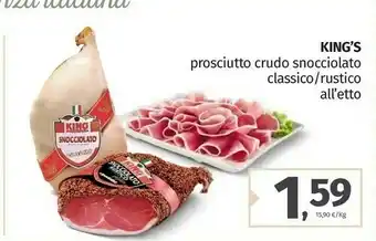 Pam King's Prosciutto Crudo Snocciolato Classico offerta