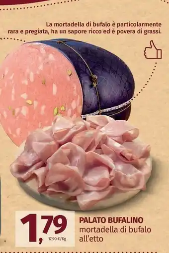 Pam Palato Bufalino Mortadella Di Bufalo offerta