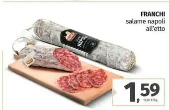 Pam Franchi Salame Napoli offerta