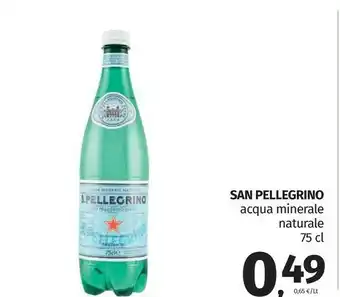Pam San Pellegrino Acqua Minerale Naturale offerta