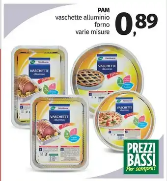 Pam Vaschette Alluminio Forno offerta