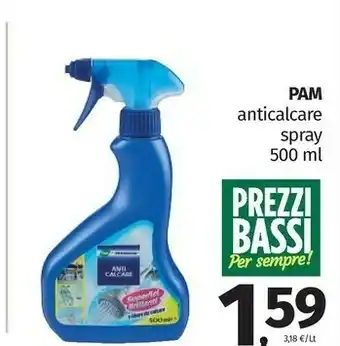 Pam Anticalcare Spray offerta