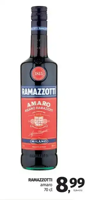 Pam Ramazzotti Amaro 700 G(ml) offerta