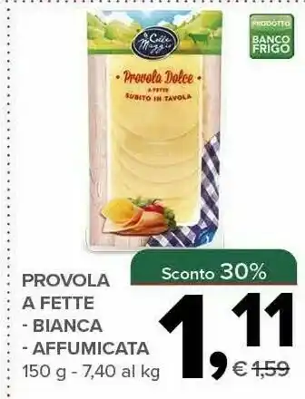 Todis Colle maggio Provola A Fette Bianca offerta