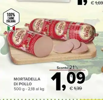 Todis Casa bonelli Mortadella Di Bologna 500 G offerta