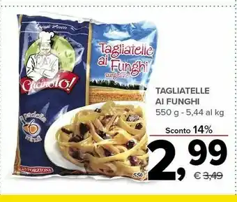 Todis Tagliatelle Ai Funghi
