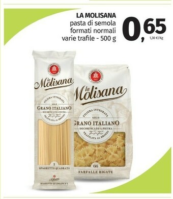 Pam La Molisana Pasta Di Semola offerta