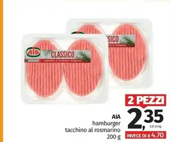 Pam Aia Hamburger offerta