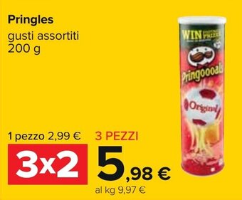 Carrefour Pringles 200g offerta
