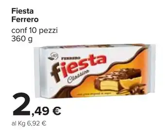 Ferrero Fiesta 10 pezzi 360g
