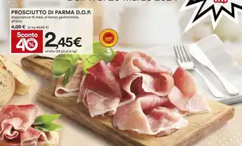 Coop PROSCIUTTO DI PARMA D.O.P. stagionatura 16 mesi offerta