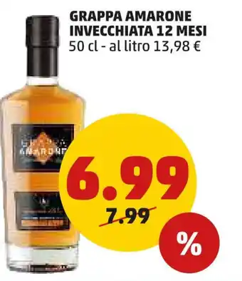 GRAPPA AMARONE INVECCHIATA 12 MESI 50 cl