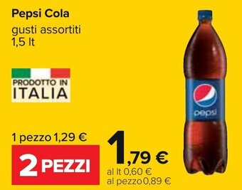 Carrefour Pepsi Cola 1,5lt offerta