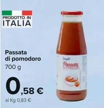 Carrefour Passata di pomodoro 700g offerta