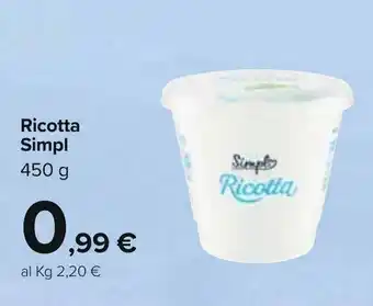 Simpl Ricotta 450g