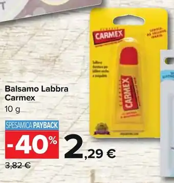 Carrefour Carmex Balsamo Labbra 10g offerta